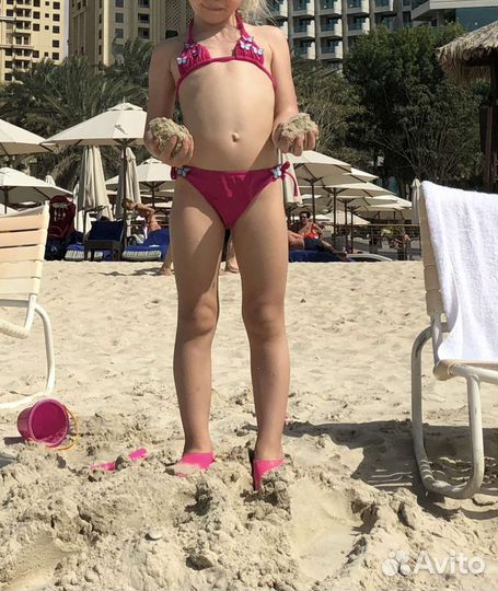 Купальник calzedonia рост 116-122 и косынка