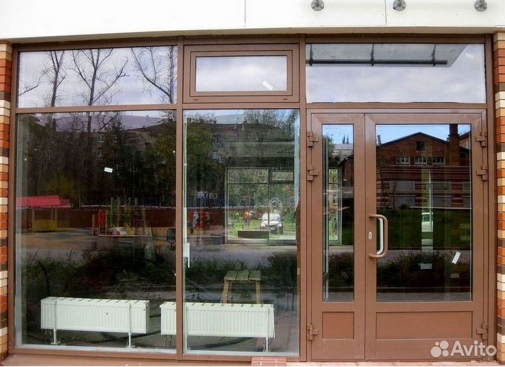 Алюминиевые окна и двери