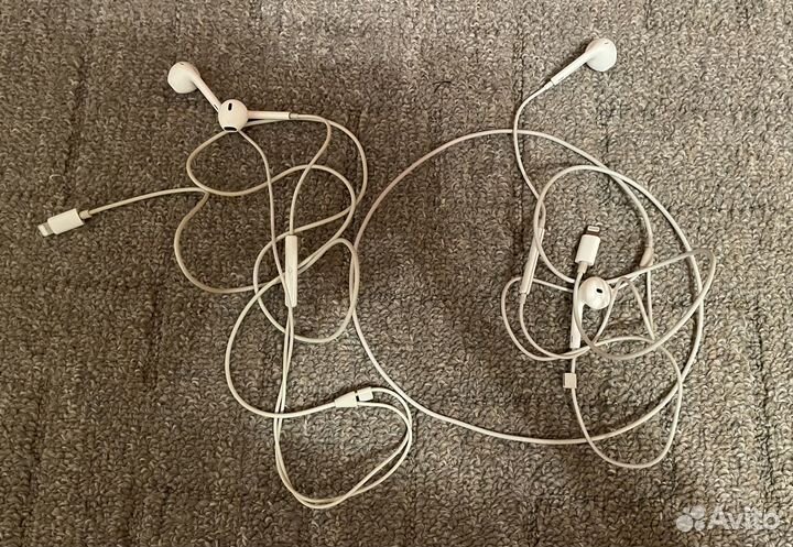 Наушники на айфон проводные