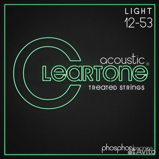 Cleartone 7412 Phosphor Bronze Струны для гитары