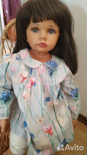 Фарфоровая кукла автора Донны Руберт