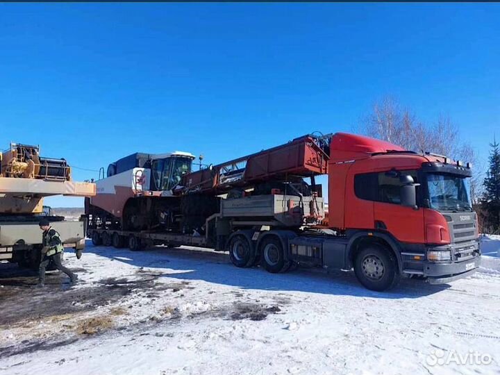 Трал. Перевозка негабарита от 200 км и 3т