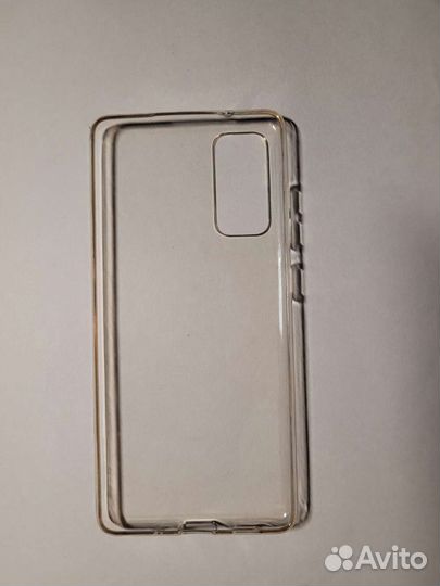 Чехол (бампер) для Samsung Galaxy S20FE прозрачный