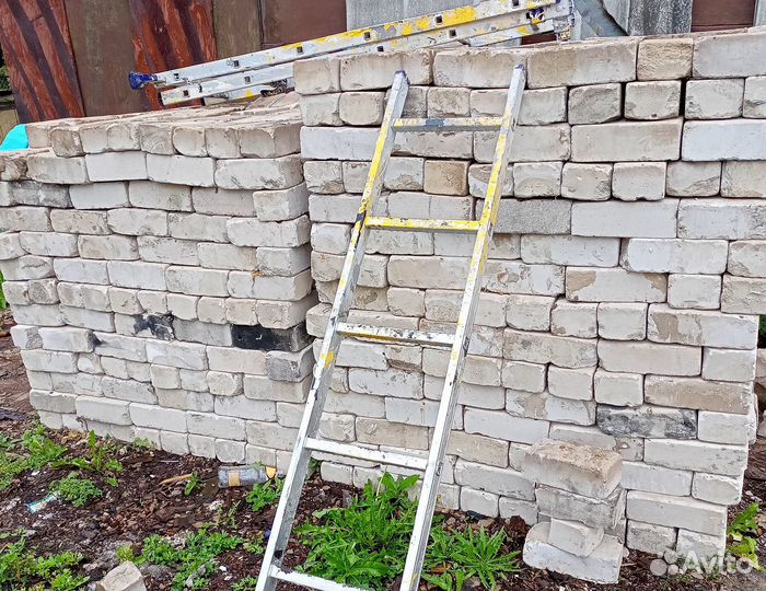 Кирпич белый бу