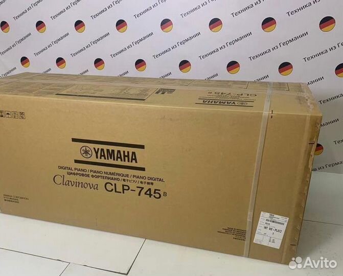Пианино Yamaha CLP-745WH/WA/B