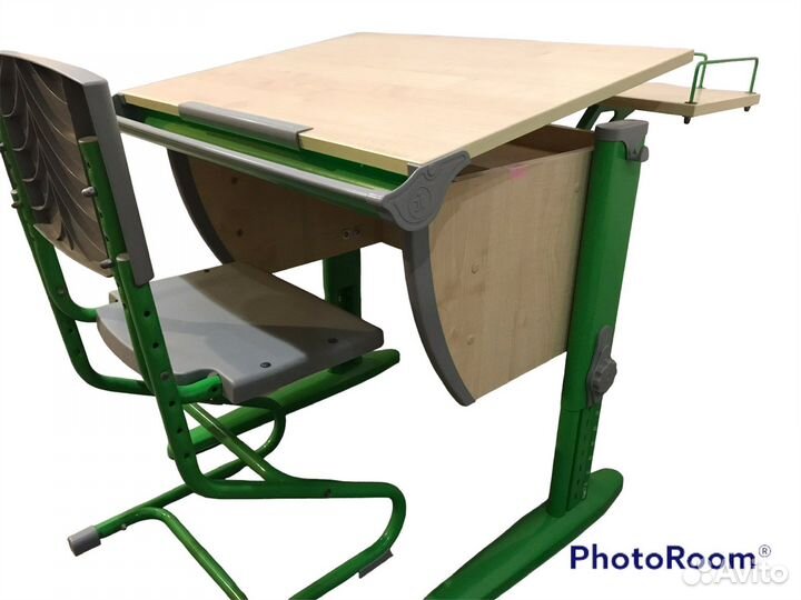 Растущая парта и стул дэми