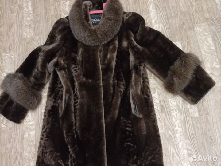 Шуба мутоновая 54