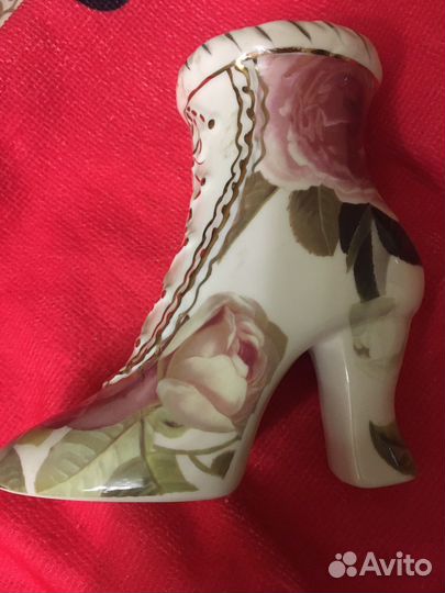 Форфоровый сапожок