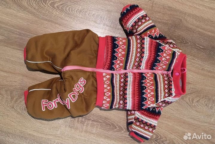 Комбинезон для средней собаки