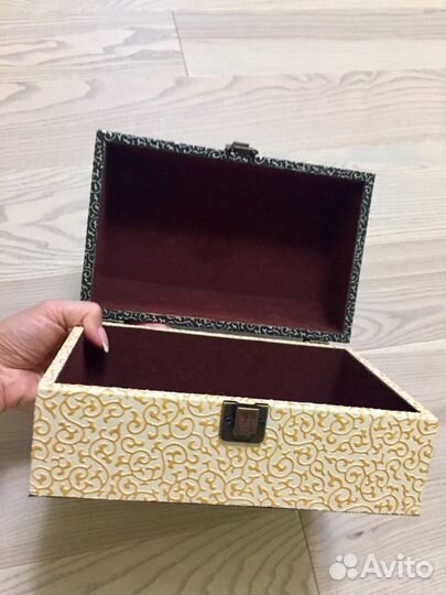 Новая декоративная шкатулка-сундучок