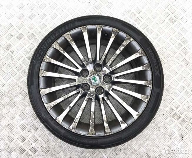 Оригинальные литые диски R28 Skoda Superb