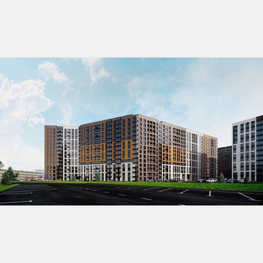 Квартира-студия, 32,9 м², 1/16 эт.