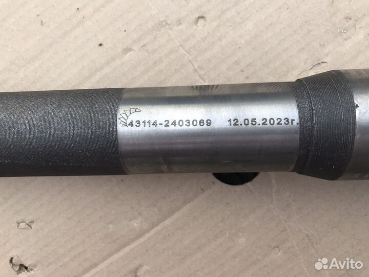 Полуось Камаз-43114 левая длинная
