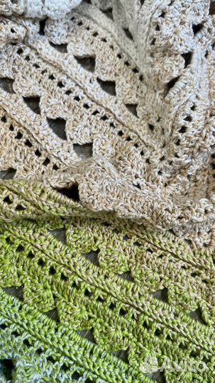 Бактус шаль платок вязаный