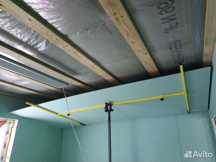 Аренда подъемника для гипсокартона