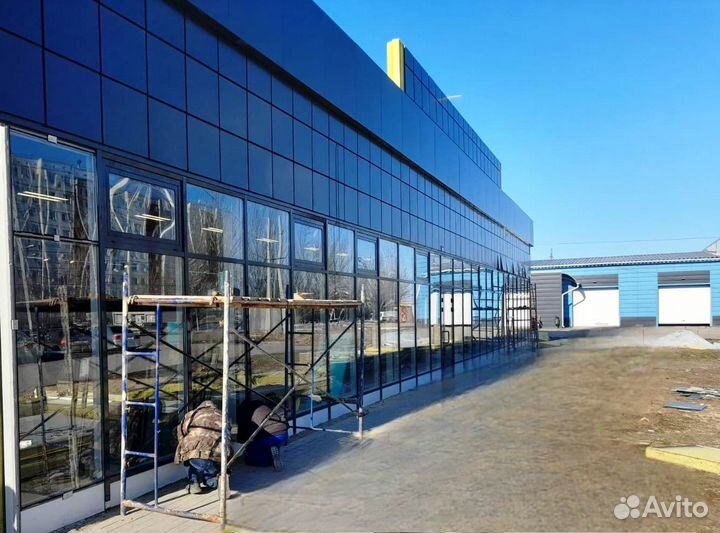 Алюминиевые двери, окна, витражи, перегородки