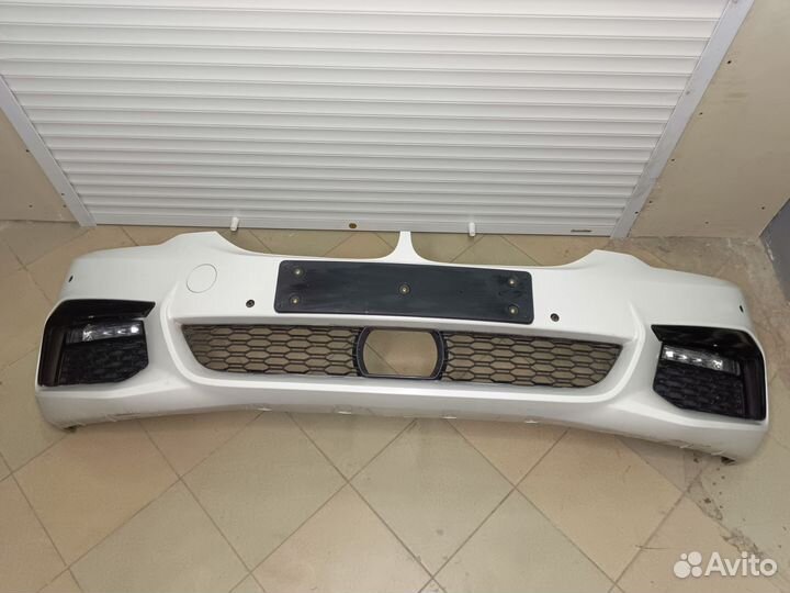 Пepедний бампeр BMW G30, M пакет, оригинал, Б/У