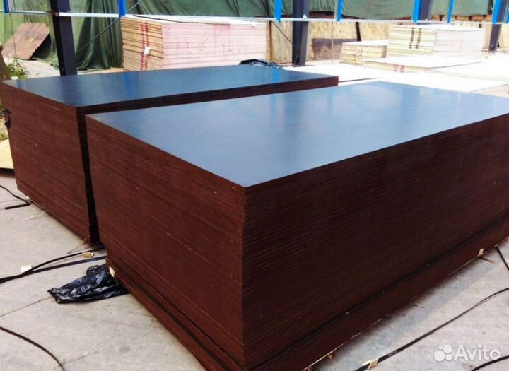 Ламинированная фанера 18 мм бу