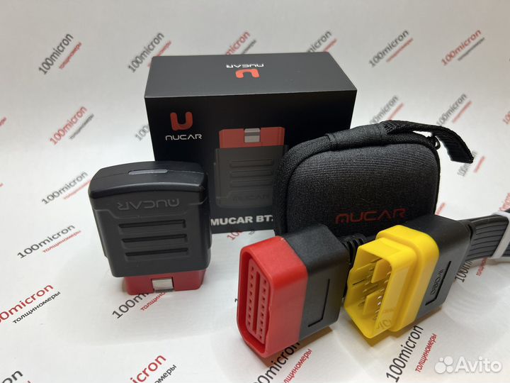 Cканер Launch Mucar BT200 с удлинителем все марки