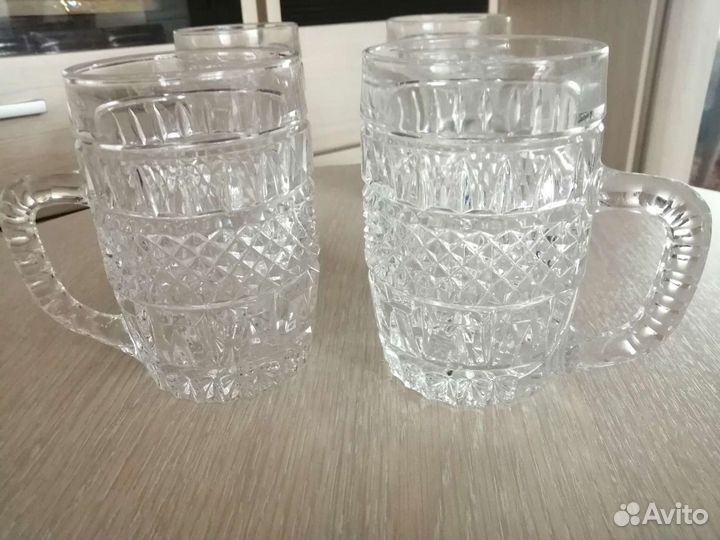 Кружка хрустальная