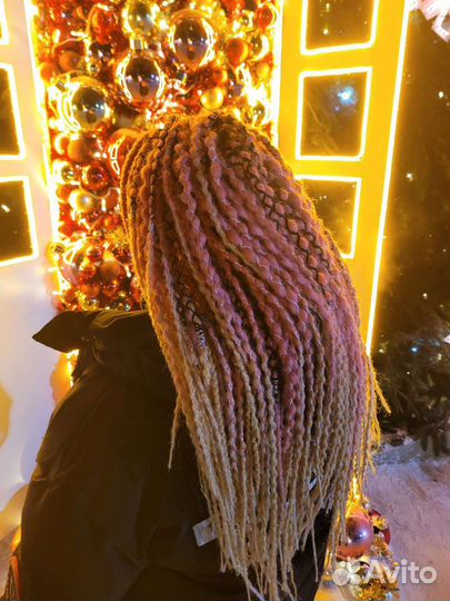 Афрокосы(многоразовые) Де-косы, се-косы, сенегальс