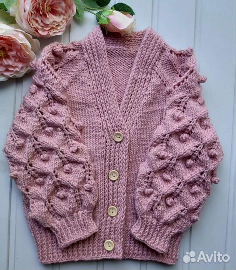 Кардиган для девочки
