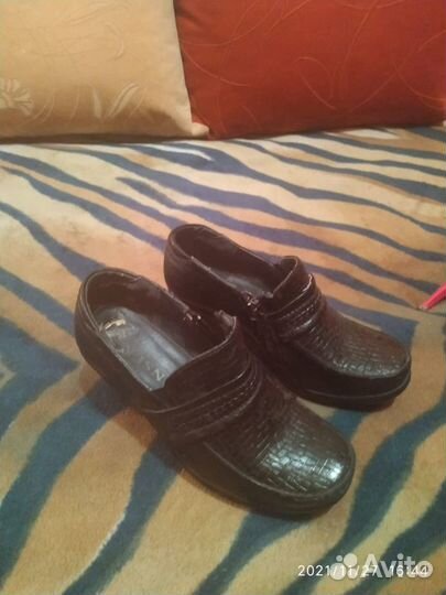 Туфли женские кожаные 38 размер