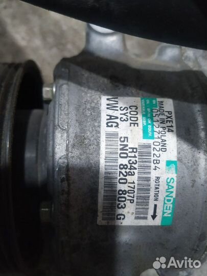 Компрессор кондиционера Volkswagen / Skoda CBZ 1.2