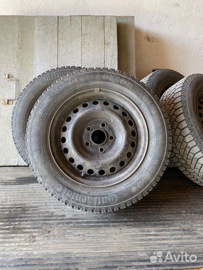 Колеса r15 зимние Continental ContiIceContact