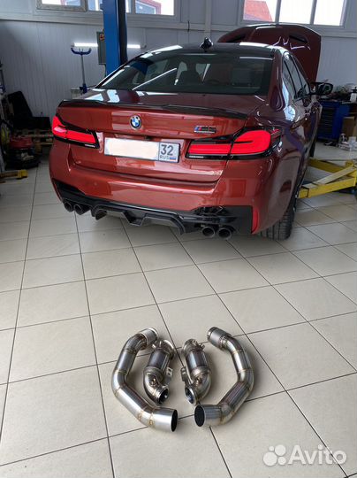 Даунпайп(downpipe) Bmw m5 f90 x5m f95