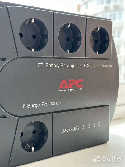 Ибп APC Back-UPS ES BE525-RS, 525вa