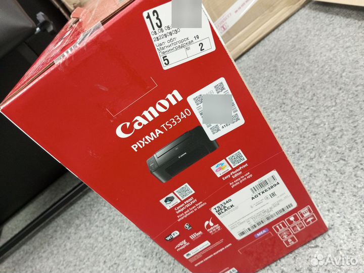 Принтер canon pixma TS3340