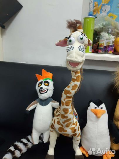 Мягкие игрушки Мадагаскар