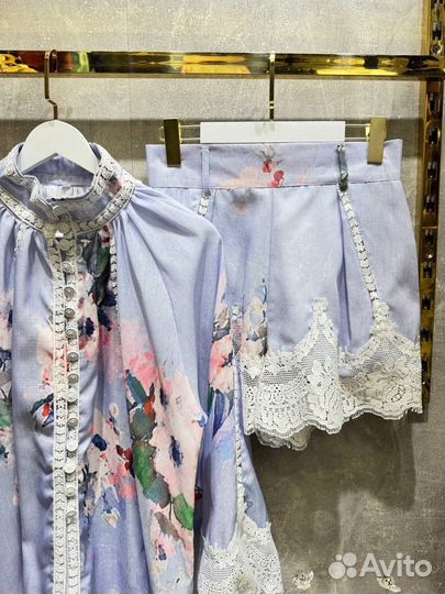 Zimmermann потрясающий костюм с шортами