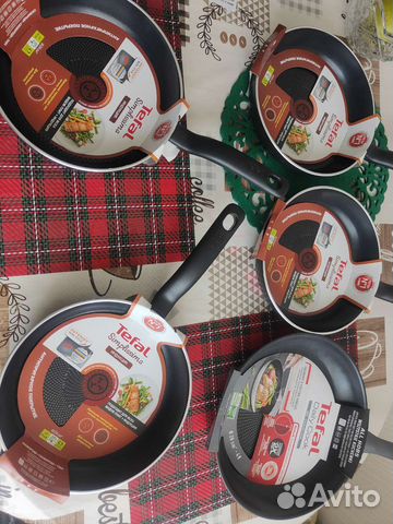 Сковорода tefal 22, 24, 26, 28 см