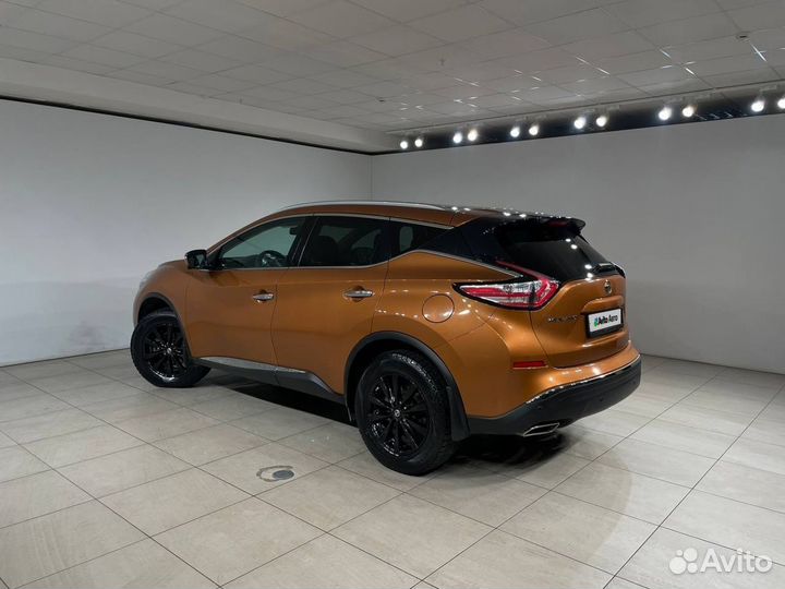 Nissan Murano 3.5 CVT, 2017, 55 770 км