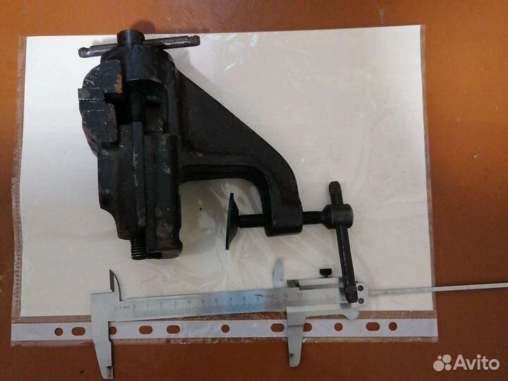 Тиски слесарные СССР малые