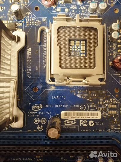 Материнская плата сокет 775 ddr2