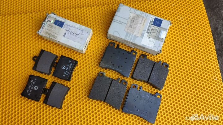 Тормозные колодки W140 W202