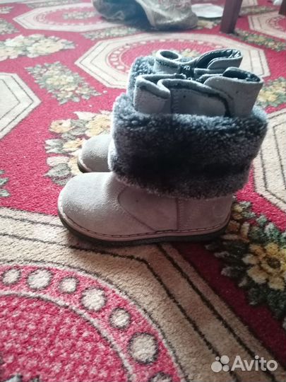 Сапожки демисезон для девочки