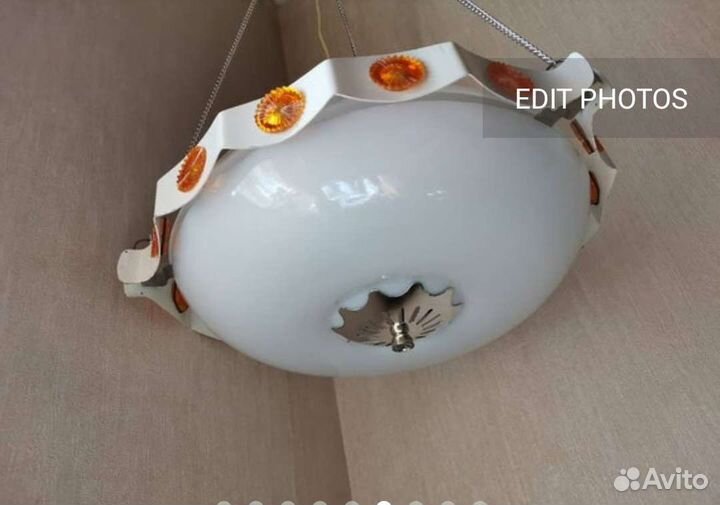 Люстра СССР космос спутник