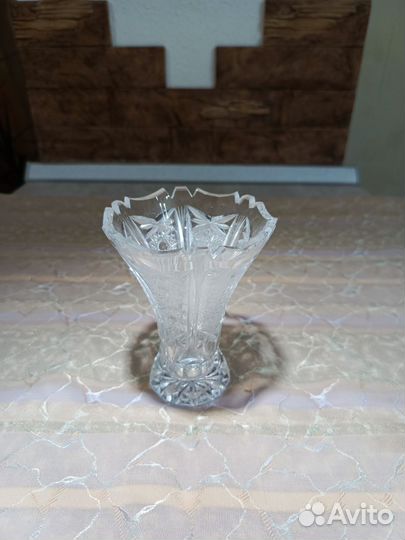 Ваза хрустальная СССР 30 см