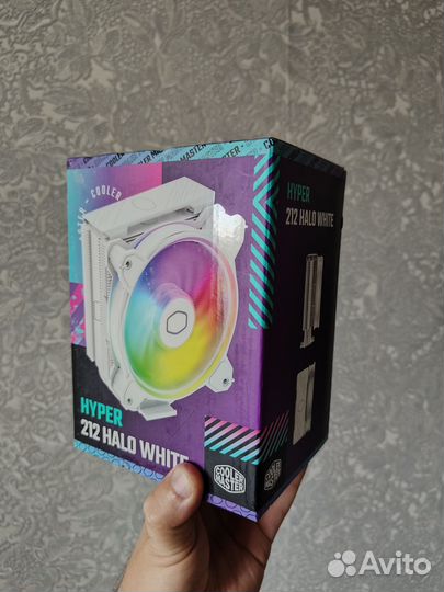 Кулер Cooler Master Hyper 212 Halo White RGB