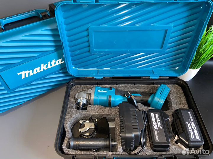 Аккумуляторная ушм Болгарка Makita Новая Гарантия