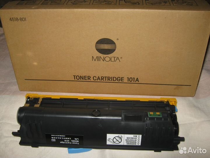 Тонер картридж Minolta 101A (4518-801) (оригинал)