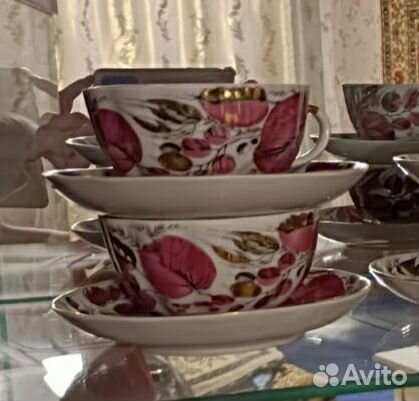 Чайная пара фарфор
