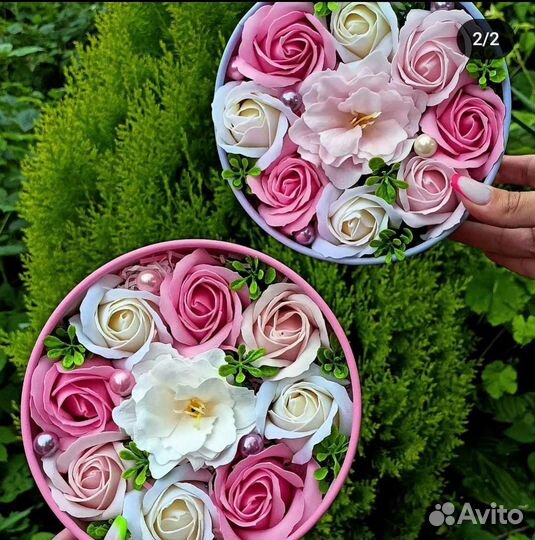 Подарок шайба цветы и конфеты