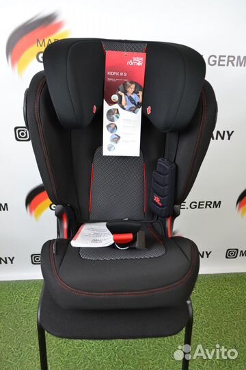 Автокресло Britax Romer Kidfix 3S Cool flow black