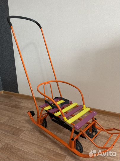 NEW Санки с колесами