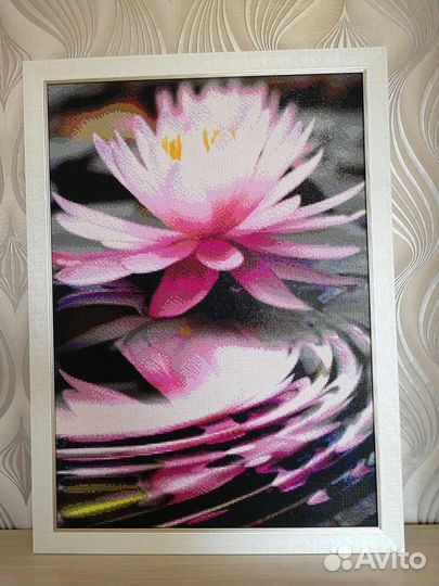 Картина из алмазной мозаики 75*55см